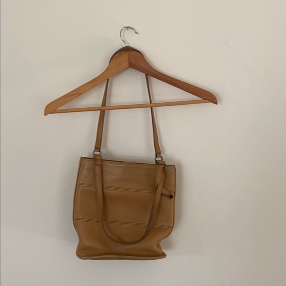 Vintage coach bucket bag